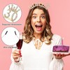 1 Piece Crown Rhinestone Headband, 1 Piece Letter Shoulder Strap,