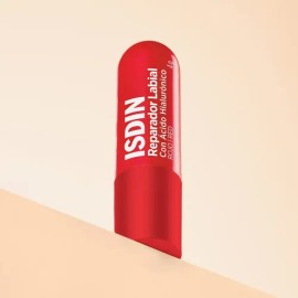 Bálsamo Reparador Labial Con A.h. | Color: Rojo | Isdin 4g