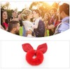4 Pcs Hair Scrunchie Faux Fur Hair Tie Elastic Fluffy