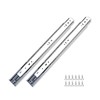 Betesy Hardware Soft Close Drawer Slides 14 Inch 6 Pairs