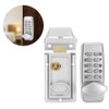 Keyless Entry Door Lock, Digital Code Lock, Completely Mechanical Push