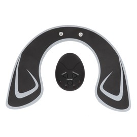 Electronic Hips Trainer Muscle Toner Wearable Smart Training 6 Modes Microcurrent Portable Buttock Muscle Trainer Black