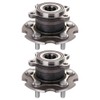SCITOO 2 x Wheel Hub and Bearing Assembly Rear for