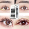 NAGARAKU Bottom False Eyelashes Extensions Lower Eyelash Individual Classic 1:1