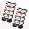 CessBlu 10 Pack Square Eyeglasses for Women with Spring Hinges