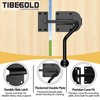 TIBEGOLD Slide Bolt Gate Latch, Heavy Duty Door Latch Hook