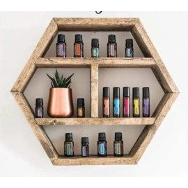 Simplemente Diseño Esmaltero Aceites Esenciales Repisa Pared Esmaltes Madera