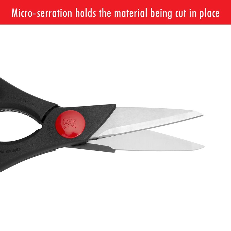 ZWILLING Twin Kitchen Shears, Multi-Purpose, Bottle Opener, Dishwasher Safe, Heavy
