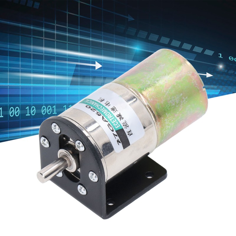 Micro Brushed Motor with Bracket Automatic Locking Small Size Regulable