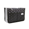 Periea Chelsy Handbag Organiser Insert (Black with White Polka-dots, Small)