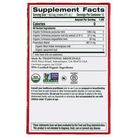 TRADITIONAL MEDICINALS TEA,OG2,ECHINACEA PLS, 16 BAG