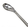 A2Z-SP002 Stainless Steel Double Ended Square & Angled Left Spoon