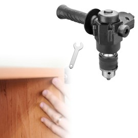 perfeclan Right Angle Drill Bit Adapter Professional Practical Wear Resistant Stable 90 Degree Drill Chuck for Workspace Small Places