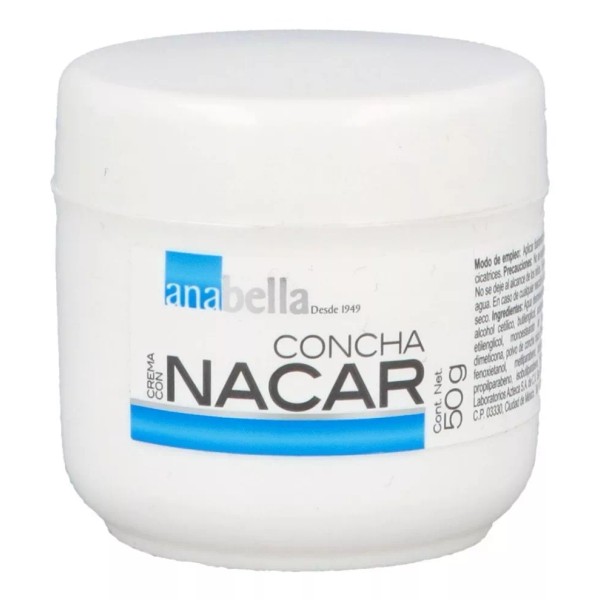 Laboratorios Azteca Anabella Concha Nacar 1 Tarro Crema 50 Gr