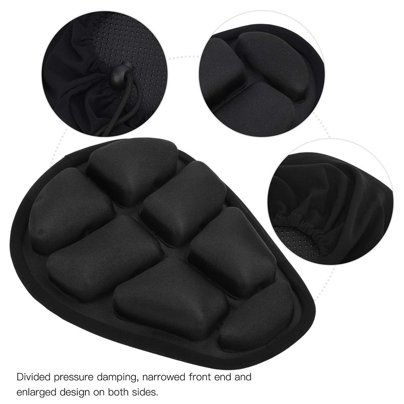 01 Bicycle Seat Cushion | JFT Shock‑Absorption Inflatable Saddle Cover