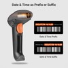 Tera Barcode Scanner Wireless 1D 2D QR with Stand: Battery