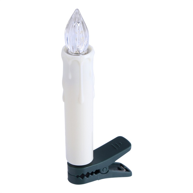 LED Candle Remote Control Wax Flameless Flickering Christmas Lamp Candle