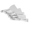 5PCS Putty Scrapers Stainless Steel Scraper Set Plaster Grout Putty