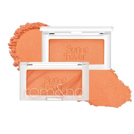 rom&nd Better Than Cheek S01 Mango Chip Glow Highlighter Rouge, Glossy Powder Blush, Subtle Matte Blush for All Skin Types, Pack of 1, 3.4 g