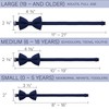 Bow Tie House Boys Classic Pre-Tied Bow Tie Formal Solid