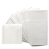 " OCCASIONS " Wedding Party Linen Feel White Dinner Paper