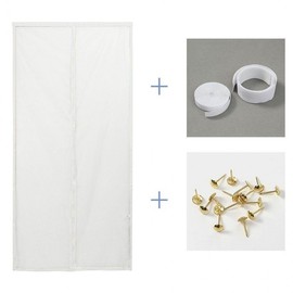 Premium Magnetic Screen Door with Strong Velcro for Automatic Closing Entrance