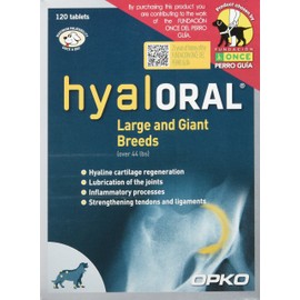 FARMADIET Hyaloral Large And Giant Breed 120 Tablets