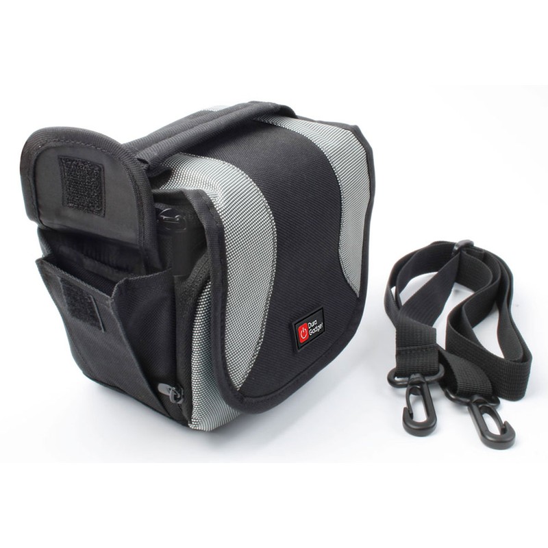 DURAGADGET Black & Grey Carry Case w/Padded Interior & Strap