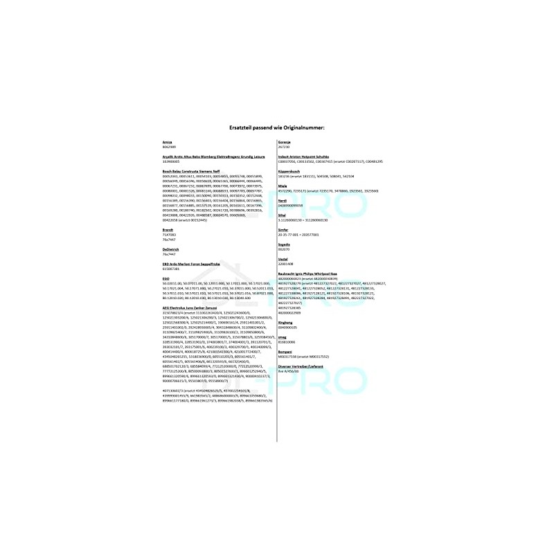 DL-pro Hotplate Switch for EGO 50.57021.010 5057021010 Also Compatible with