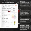 Clever Fox Wine Journal for Wine Tasting – Guided Wine
