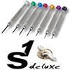 S1 Deluxe Star L Watchmaker's Screwdriver Set of 7