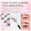 EMEDA DIY Eyelash Extensions, Mix 11-14 mm, 70 Pieces, Cluster