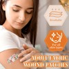 Threlaco 180 Pcs 12 Styles Fabric Flexible Adhesive Bandages Bulk