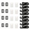 Pack of 8 retaining straps, pool fastening straps set with