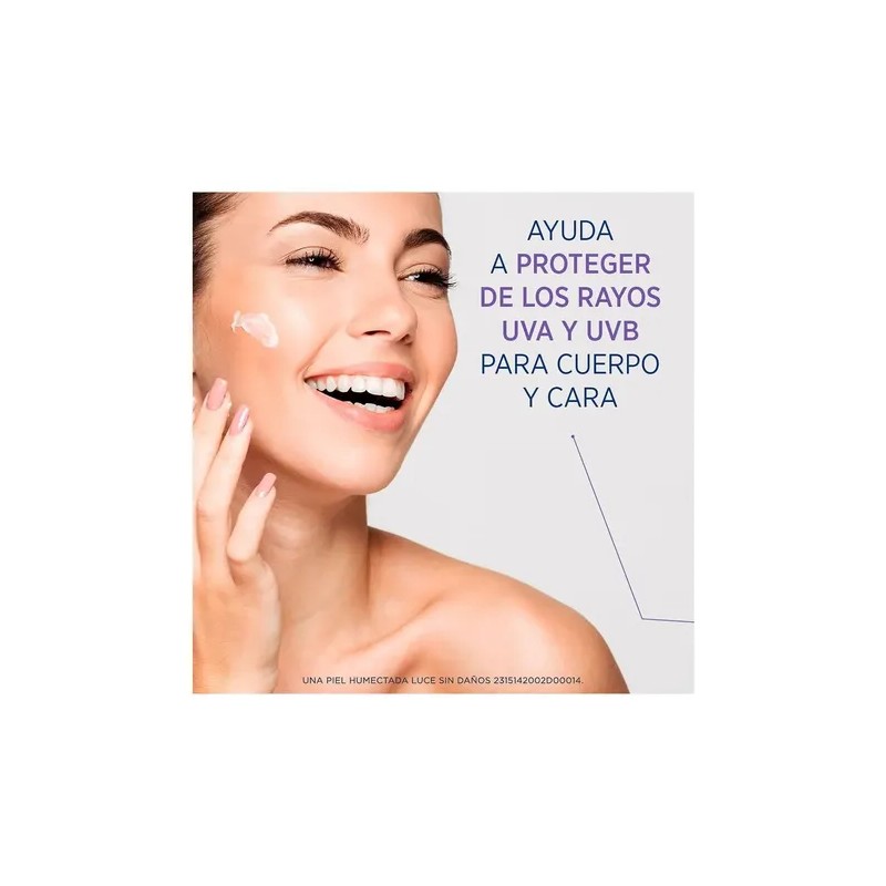 Lubriderm Crema Corporal con FPS 15 y Vitamina B5, Protección