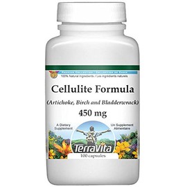 Cellulite Formula - Artichoke, Birch and Bladderwrack - 450 mg (100 Capsules, ZIN: 511314)