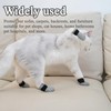 4 PCS Cat Mittens to Prevent Scratching, Adjustable Cat Booties