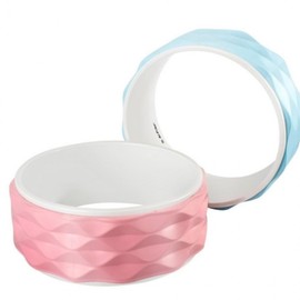 Balance Core Muscle Relaxation Stretching Pilates Yoga Home Workout Wheel Yoga Wheel Pink 3ea