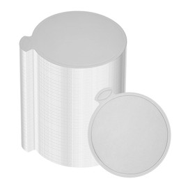100 Pcs Mini Cake Boards, 3.1 Inch Mousse Cake Boards Cake Base for Mini Cake Dessert Mousse Cake Chocolate Cake (Silver)