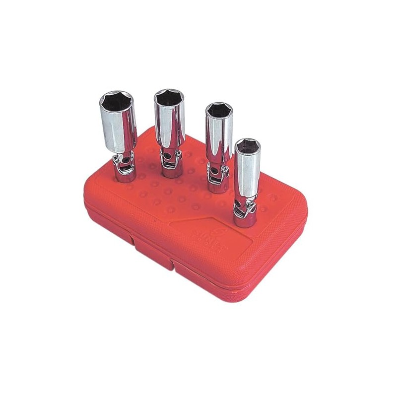SUNEX TOOLS 8844 3/8-Inch Drive 13/16-Inch Universal Spark Plug Socket,