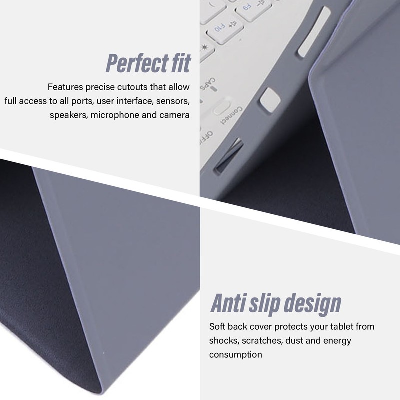 Tablet Wireless Bluetooth Keyboard for IOS Magnetic Keyboard and Detachable