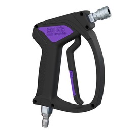 Brug's Pro Swivel Gun V2.0 | Short Wand for Pressure Washer + Nozzle | Auto Detailing:_Black/Purple