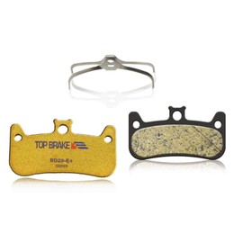 TOP BRAKE Disc Bike Brake Pads for Formula Cura 4 (Premium E+ (E-Bike Compound) -Gold)