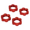 4pcs 12mm to 17mm Wheel Hex Adapter Professional Aluminum Alloy