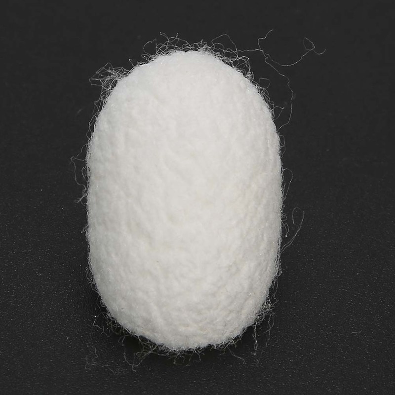 30pcs Face Cleaning Natural Silks Cocoons Blackhead Removal Exfoliating Silkworm