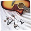 SUPVOX 4pcs Electric Guitar Wiring Harness Kit with Electronics and