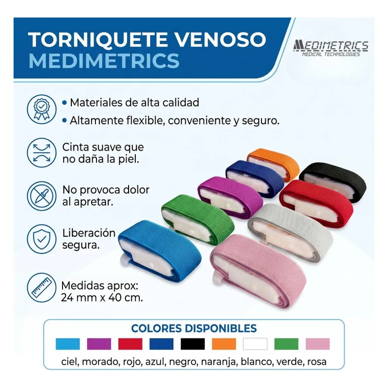 Torniquete Médico Ligadura Primeros Auxilios Enfermería