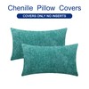 CaliTime Pack of 2 Cozy Throw Pillow Covers Cases for