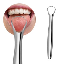 10 Piezas - Kit Limpia Lenguas Acero Inoxidable Pack Palillos Limpieza Dental Dientes Limpios Aceo Bucal Acero Inoxidable Hilo Dental Limpieza Lingual Cuidado de la Boca