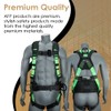 AFP Hi-Viz Green Demon Fall Protection Ergonomic Comfort Safety Harness,